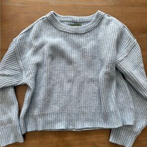 Light blue sweater